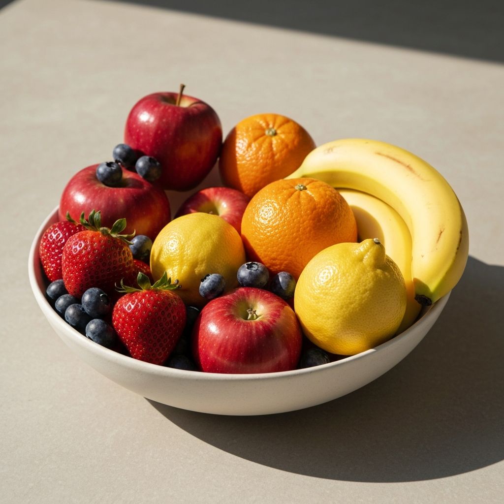 Fresh fruits and berries